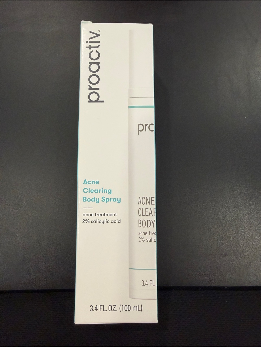 Proactiv Acne Clearing Body Spray in White and Teal Accents